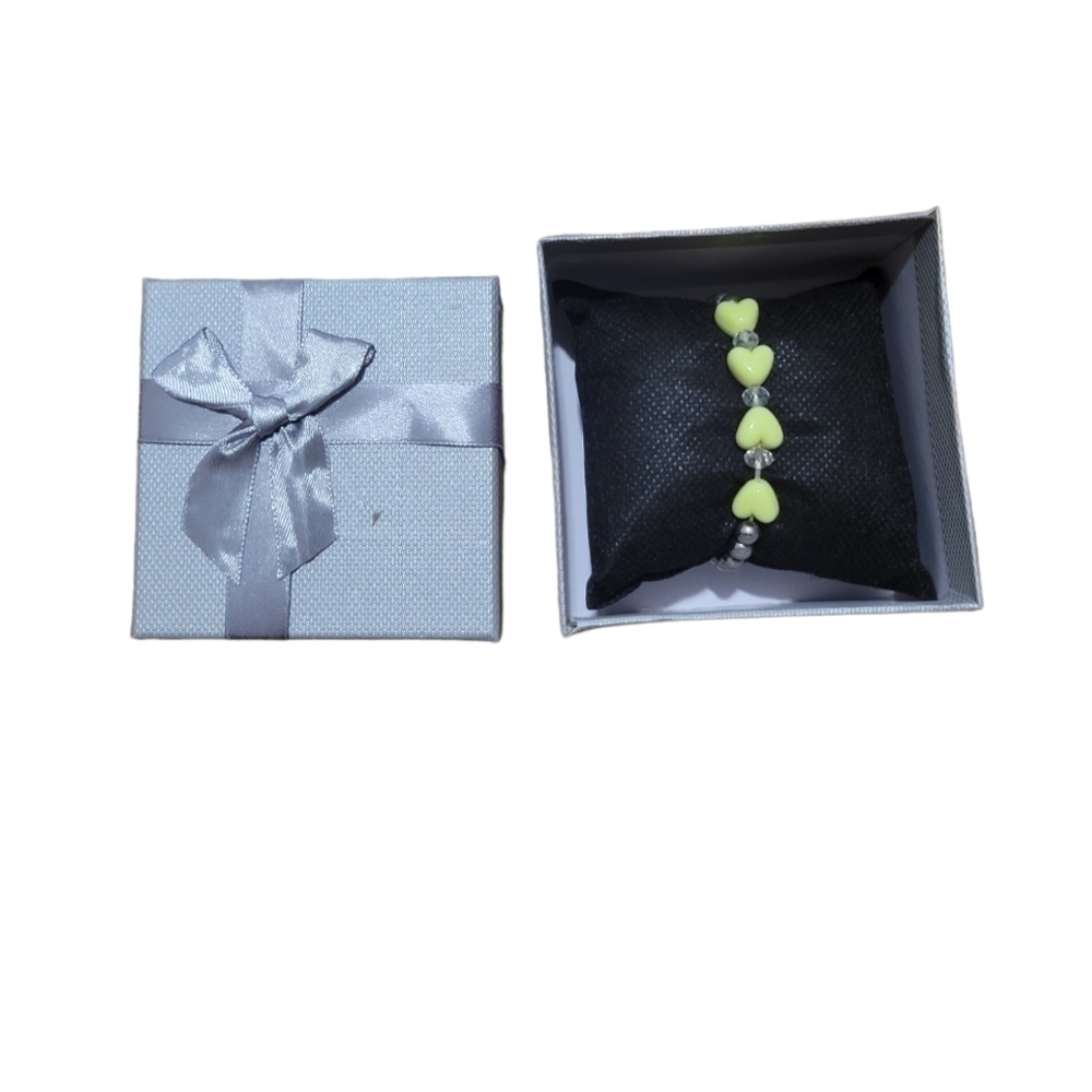 Yellow Heart Bracelet‎